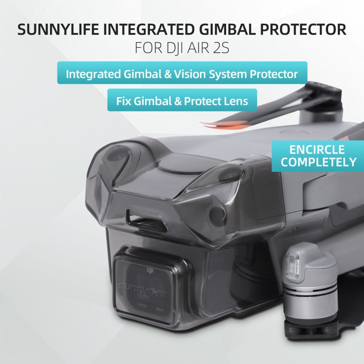 Sunnylife A2S-Q9351 Gimbal Camera Lens Protective Hood Sunshade Cover for DJI Air 2S Drone Sunnylife A2S-Q9351 Gimbal Camera Lens Protective Hood Sunshade Cover for DJI Air 2S Drone